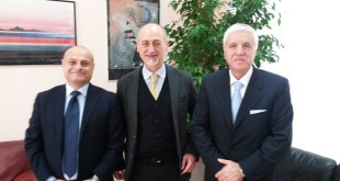 nella foto, da sinistra Fabrizio Di Bella, Gervasio Venuti, Giovanni Bavetta