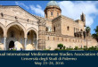 19 th annual mediterranean studies association congress