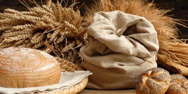 Grano farina e pane