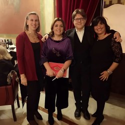 da sx: Paola Catania, Angela Piraino, Marco Betta, Marianna Amato