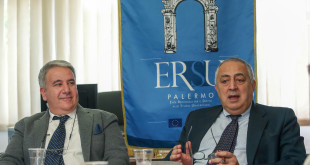 Da sinistra: Il presidente Ersu Palermo, Giuseppe Di MIceli, e l'assessore regionale delI'Istruzione e Formazione, Roberto Lagalla