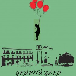 Gravità zero, copertina del dossier stampa © INTO THE SKY, 2021