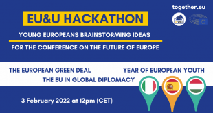 Fai sentire la tua voce, partecipa all’Hackathon dedicato alla Conferenza sul futuro dell’Europa