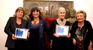 Nella foto, a Villa Airoldi a Palermo, durante la consegna della Targa ANDE 2022, da sinistra: Fiammetta Borsellino, Marianna Amato, Aurora Quattrocchi, Egle Palazzolo