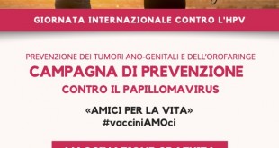 Giornata internazionale contro l’infezione da HPV – Human Papilloma Virus