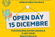 locandina open day vaccinazione